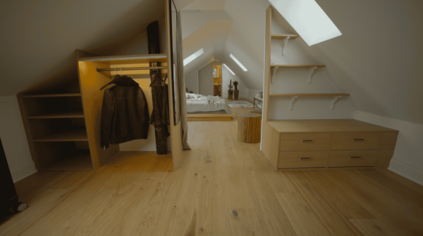 Walk in closet hos Björn Gustafsson